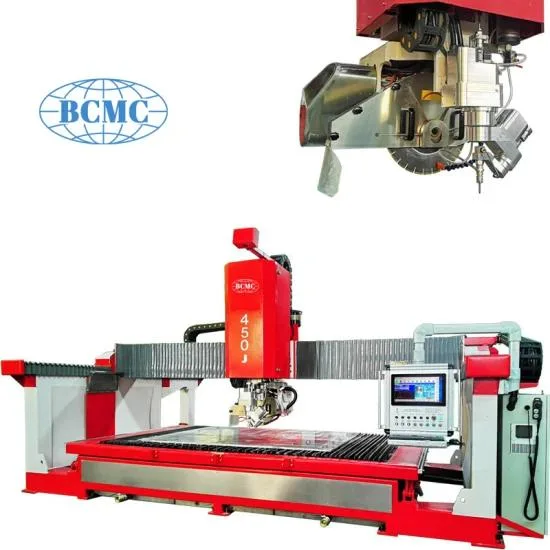 Bcmc Saw Jet 5 Axis CNC Stone Slab Cutting Machine Italian CNC Machine for Sale