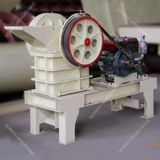 Good Performance Small Scale PE Diesel Engine Industrial Asphalt Cobble Granite Gold Mining Quarry Limestone Ore Rock Stone Jaw Crusher Machine Price