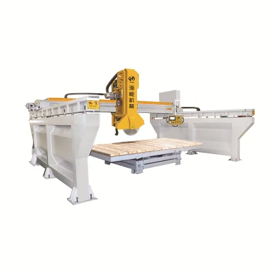 Miter Stone Bridge Saw Granite Stone Cutting Machine Monoblock Miter Bridge Saw Automatic Bridge Saw