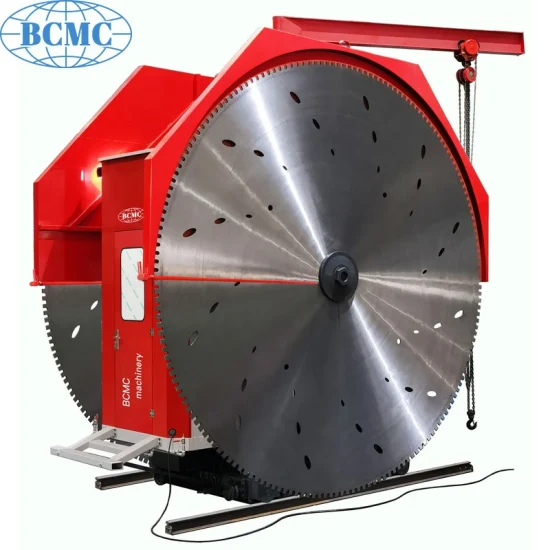 CE Certified Bcmc Stone Cutting Machine Automatic 380V/220V High Efficiency/Speed Double Blade Granite Marble Quarry Stone Block Mining Machine