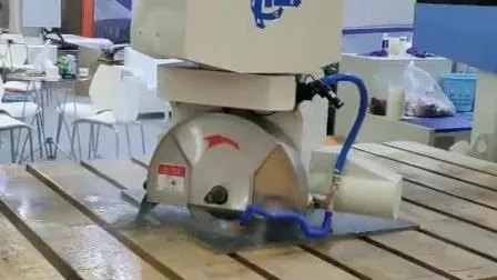 Kitchen Countertop Slab Granite Edge Cutting Saw 5 Axis Stone CNC Bridge Cutting Machine