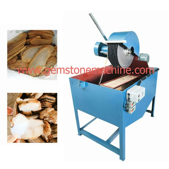 Ls-002 14′′ Automatic Multi Blade Gemstone Slab Cutting Machine for Agate/Crystal/Quartz