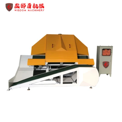 Wsdtv60 Professional 60HP Thin Stone Veneer Saw Stone Cutting Machine for Plane of Irregular Elliptical Stones Such as Cobblestone with 2 Years Warranty